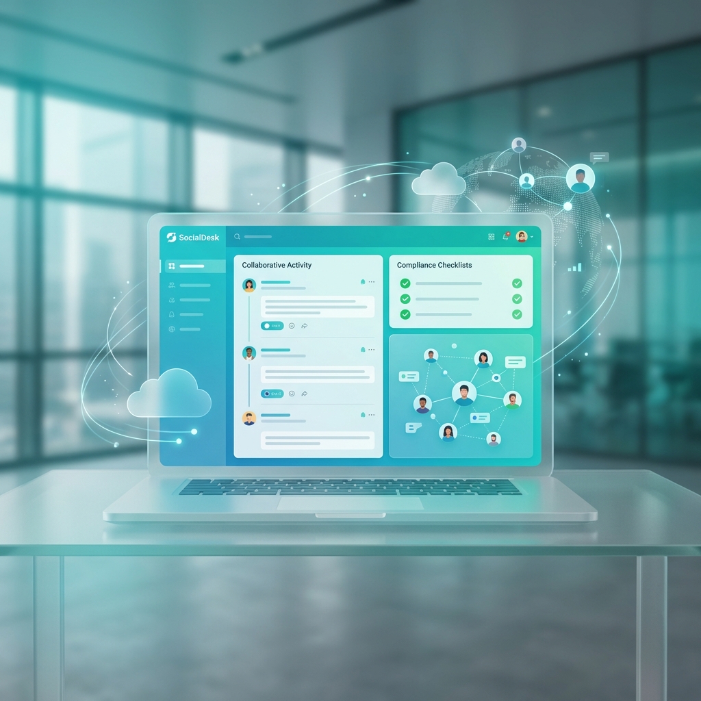 SocialDesk Interface Overview